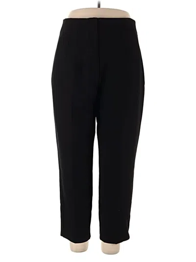 Pre-owned Zara Dress Pants In Black