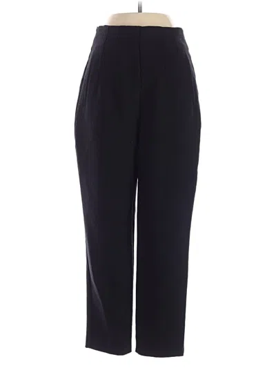 Pre-owned Zara Dress Pants In Black