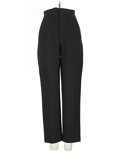 Pre-owned Zara Dress Pants In Black