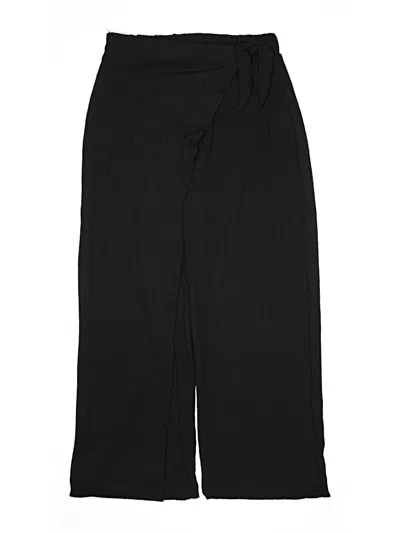 Pre-owned Zara Kids' Dress Pants In Black