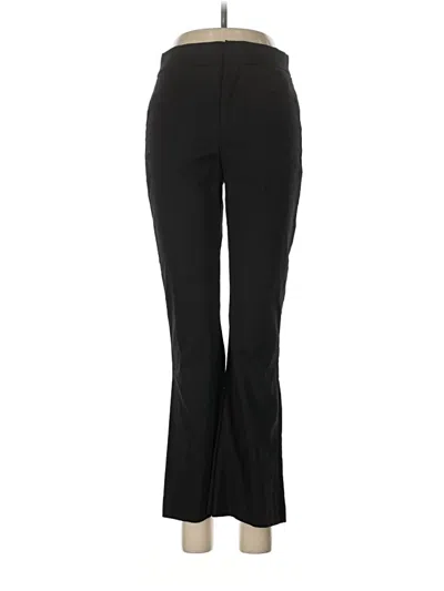 Pre-owned Zara Dress Pants In Black