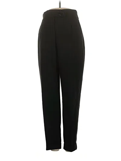 Pre-owned Zara Dress Pants In Black