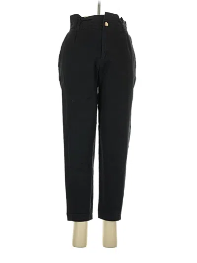 Pre-owned Zara Dress Pants In Black