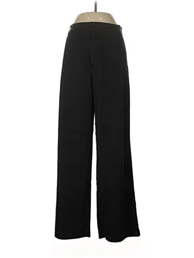 Pre-owned Zara Dress Pants In Black