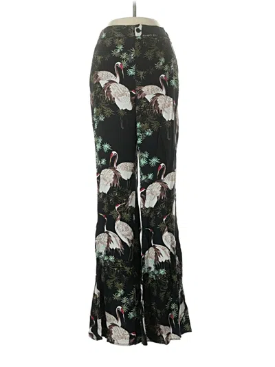 Pre-owned Zara Dress Pants In Black