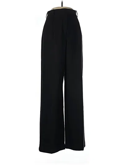 Pre-owned Zara Dress Pants In Black