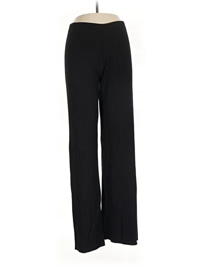 Pre-owned Zara Dress Pants In Black