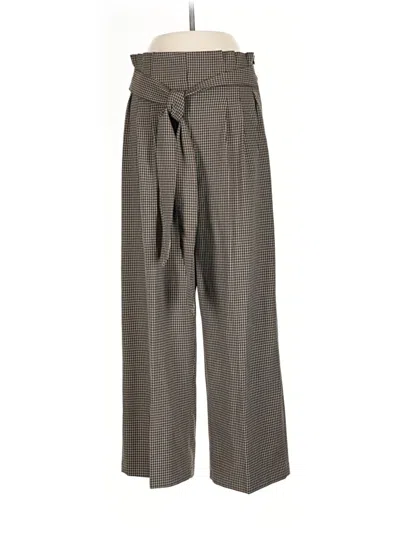 Pre-owned Zara Dress Pants In Brown