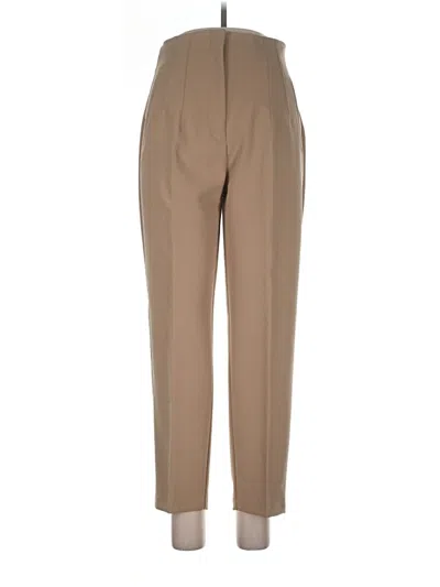Pre-owned Zara Dress Pants In Brown