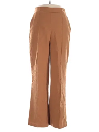 Pre-owned Zara Dress Pants In Brown