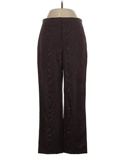 Pre-owned Zara Dress Pants In Brown