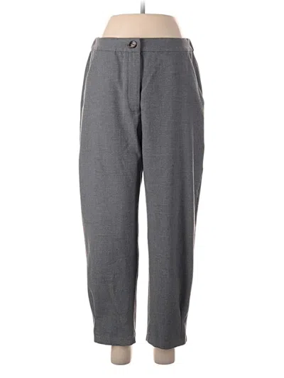 Pre-owned Zara Dress Pants In Gray