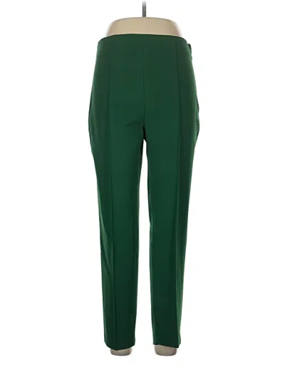 Pre-owned Zara Dress Pants In Green
