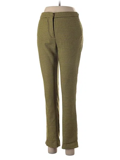 Pre-owned Zara Dress Pants In Green