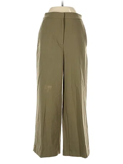 Pre-owned Zara Dress Pants In Green
