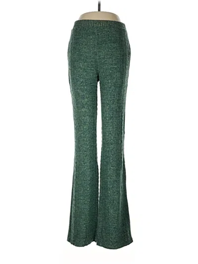 Pre-owned Zara Dress Pants In Green