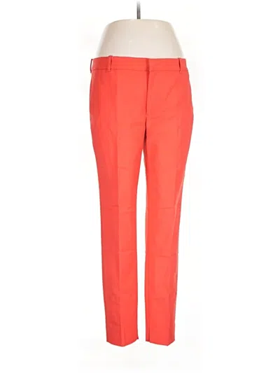 Pre-owned Zara Dress Pants In Orange