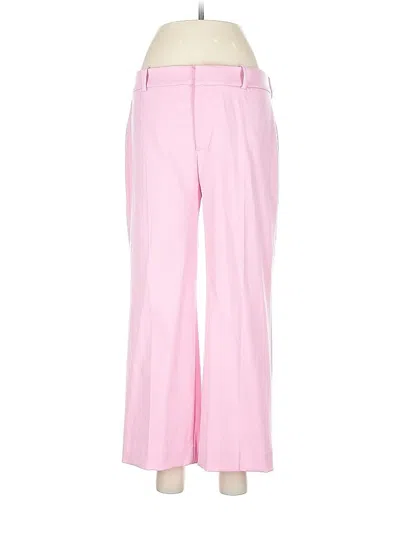Pre-owned Zara Dress Pants In Pink