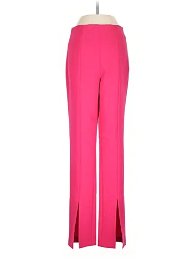 Pre-owned Zara Dress Pants In Pink