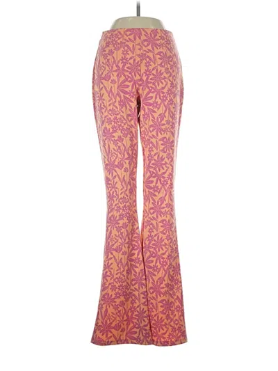 Pre-owned Zara Dress Pants In Pink