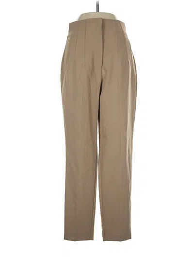 Pre-owned Zara Dress Pants In Tan