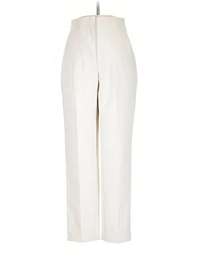Pre-owned Zara Dress Pants In White