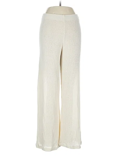 Pre-owned Zara Dress Pants In White