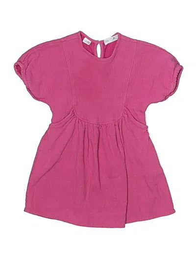 Pre-owned Zara Kids' Dress In Pink