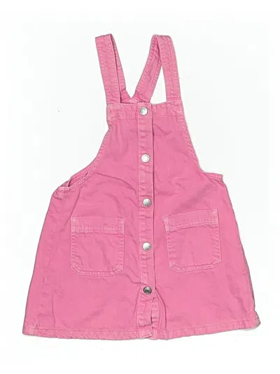 Pre-owned Zara Kids' Dress In Pink
