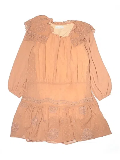 Pre-owned Zara Kids' Dress In Pink