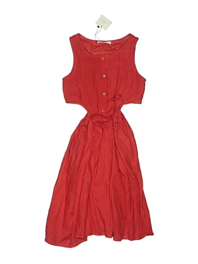 Pre-owned Zara Kids' Dress In Red