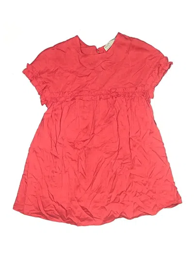 Pre-owned Zara Kids' Dress In Red