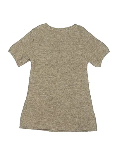 Pre-owned Zara Kids' Dress In Tan