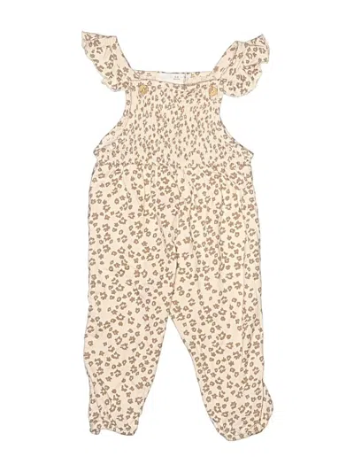 Pre-owned Zara Babies' Dress In Tan