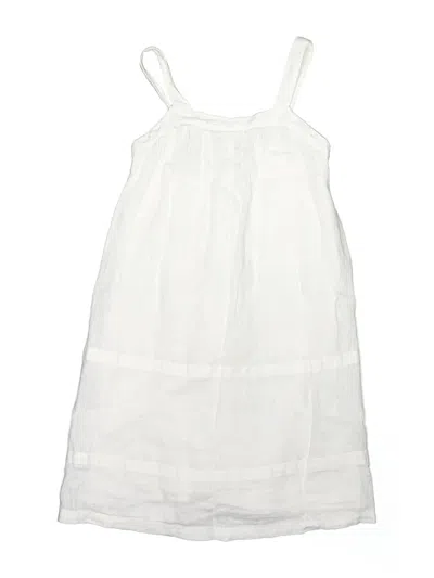 Pre-owned Zara Kids' Dress In White