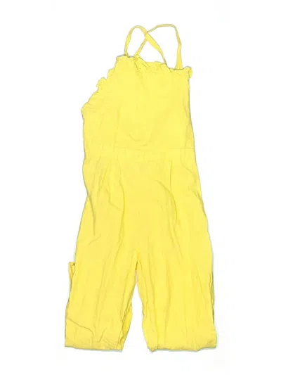 Pre-owned Zara Kids' Dress In Yellow