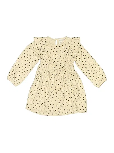 Pre-owned Zara Kids' Dress In Yellow