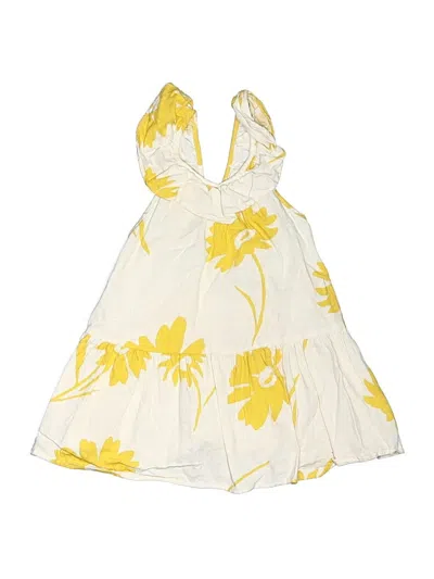 Pre-owned Zara Kids' Dress In Yellow