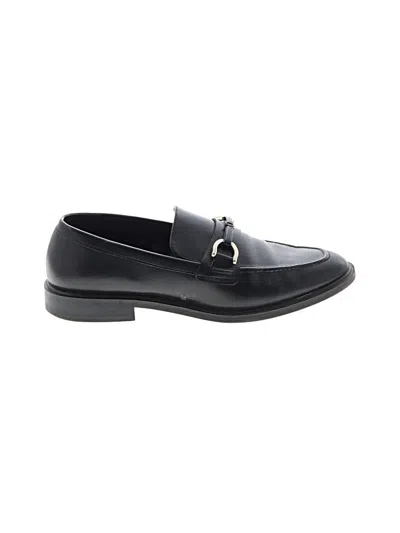 Pre-owned Zara Flats In Black