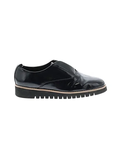 Pre-owned Zara Flats In Black