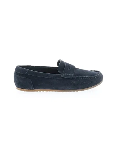 Pre-owned Zara Flats In Blue