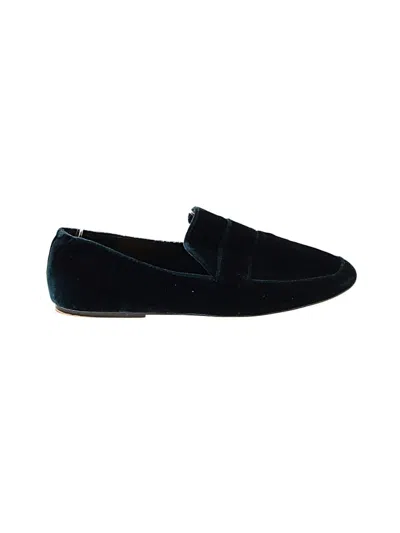Pre-owned Zara Flats In Blue