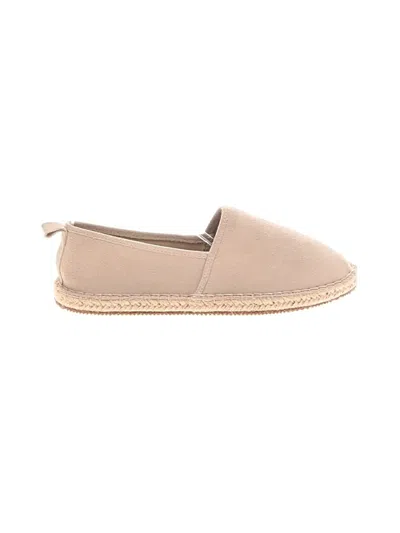Pre-owned Zara Flats In Brown