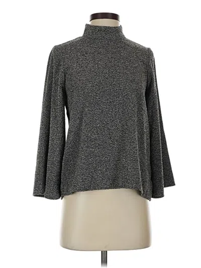 Pre-owned Zara Fleece Jacket In Gray