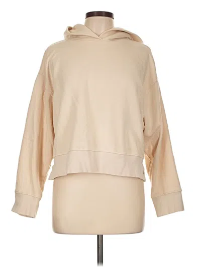 Pre-owned Zara Fleece Jacket In Tan