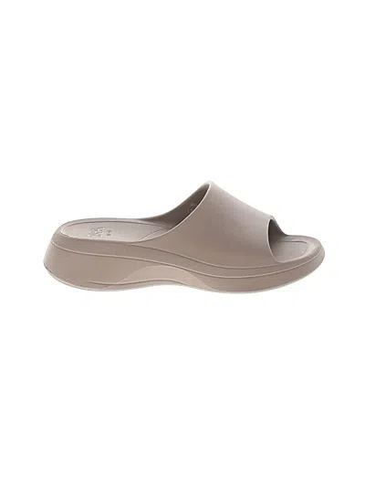 Pre-owned Zara Flip Flops In Brown