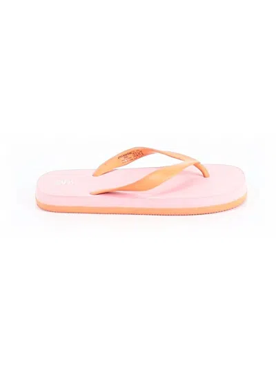 Pre-owned Zara Flip Flops In Pink