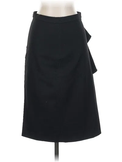 Pre-owned Zara Formal Skirt In Black