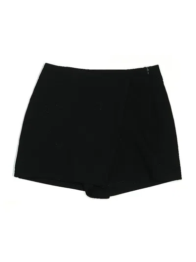 Pre-owned Zara Formal Skirt In Black
