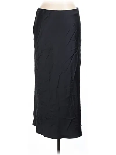 Pre-owned Zara Formal Skirt In Black